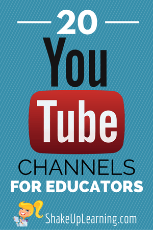 20 YouTube Channels for Educators